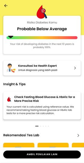 Health Score U by Prodia: Kalkulator Kesehatan untuk Menilai Risiko ...